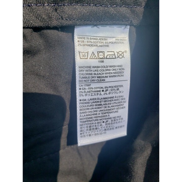 NWT Banana Republic Sloan Cropped Length Dark Denim Pants Size 8 New Old Stock - Picture 11 of 16